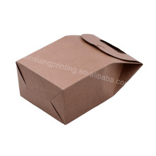 Bolso de papel marrón de la categoría alimenticia del precio atractivo de la fuente de la fábrica 10 * 16 * 6cm